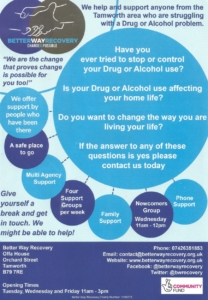 Better Way Recovery Leaflet-Tamworth.