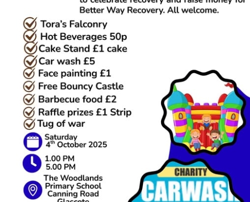 Better Way Recovery Family Fun Day Leaflet 2025.